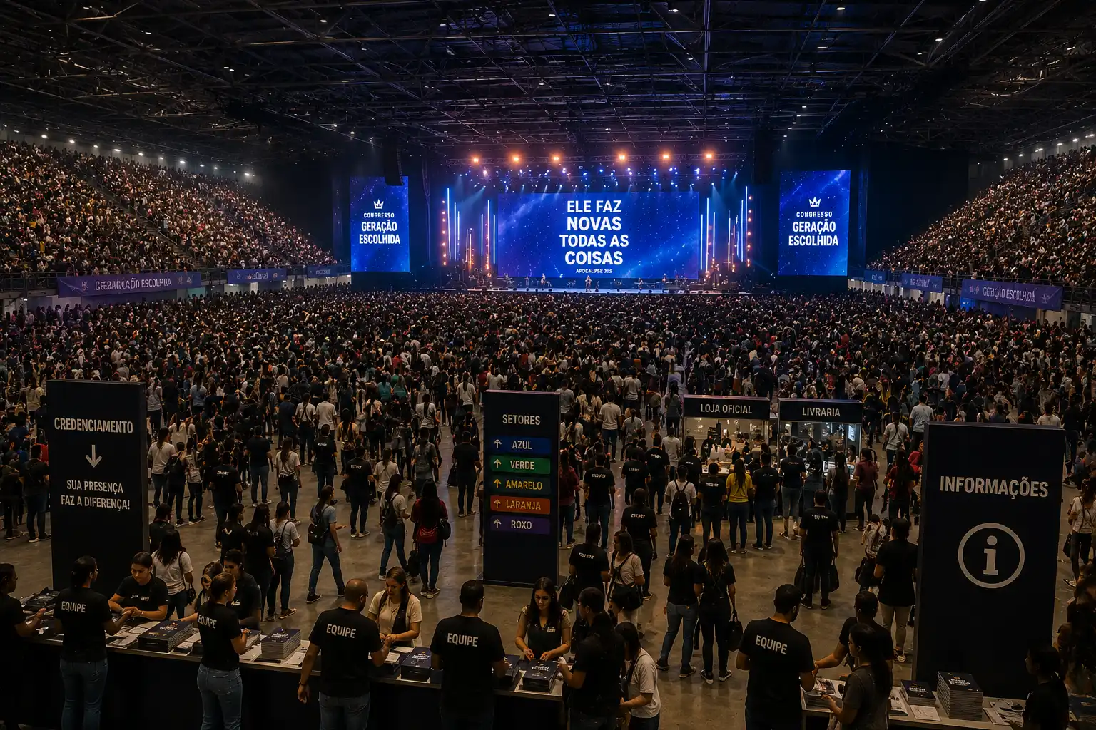 Como organizar um evento cristão